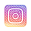 Square gradient icon with purple top fading to pink and orange at the bottom, rounded corners and soft color transition